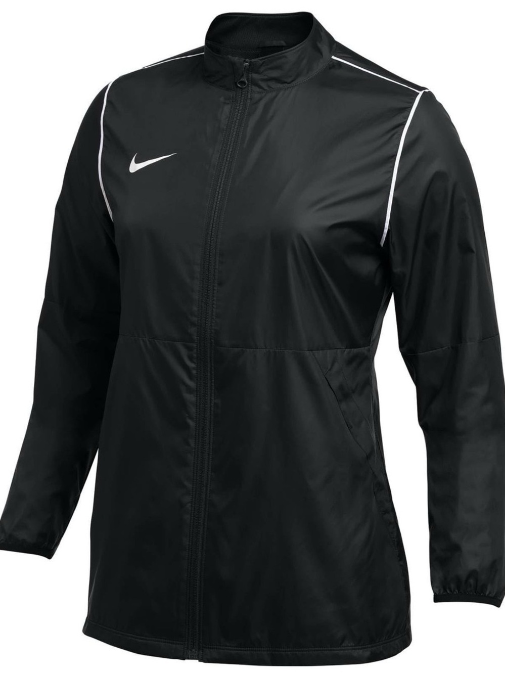 Brand New Nike women's black Repel Park 20 rain jacket